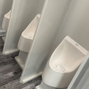 Three urinal men's unit